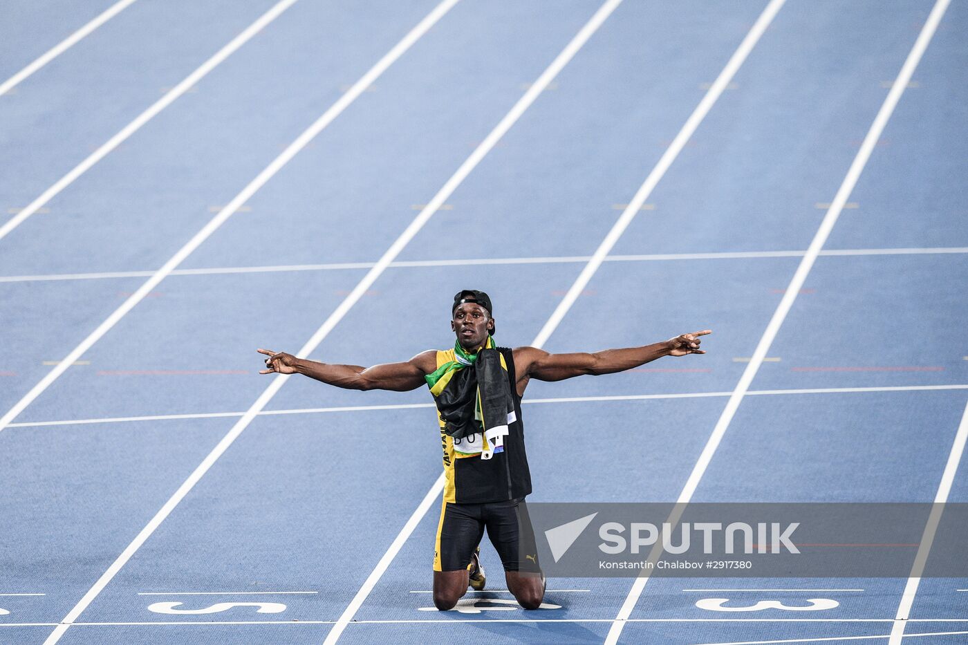 2016 Summer Olympics. Athletics. Men. 4×100m relay