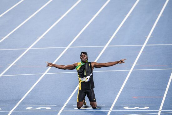 2016 Summer Olympics. Athletics. Men. 4×100m relay