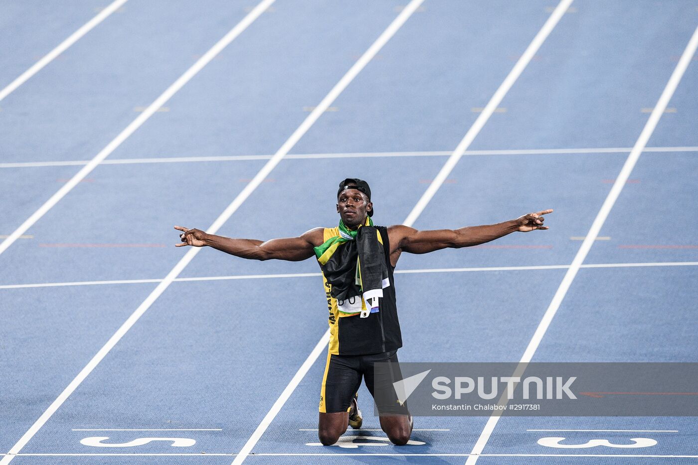 2016 Summer Olympics. Athletics. Men. 4×100m relay