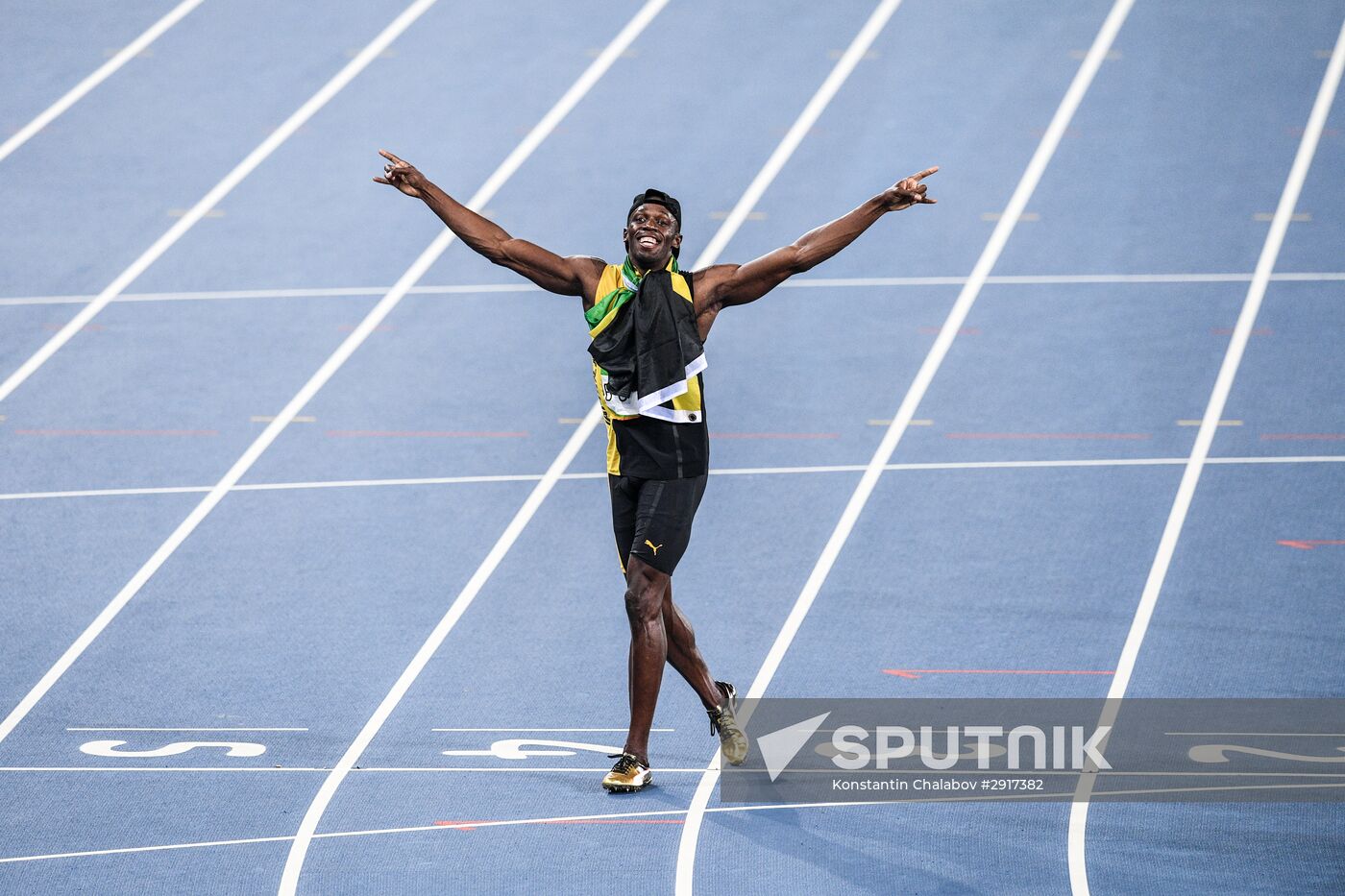 2016 Summer Olympics. Athletics. Men. 4×100m relay