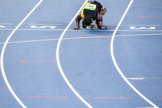 2016 Summer Olympics. Athletics. Men. 4×100m relay