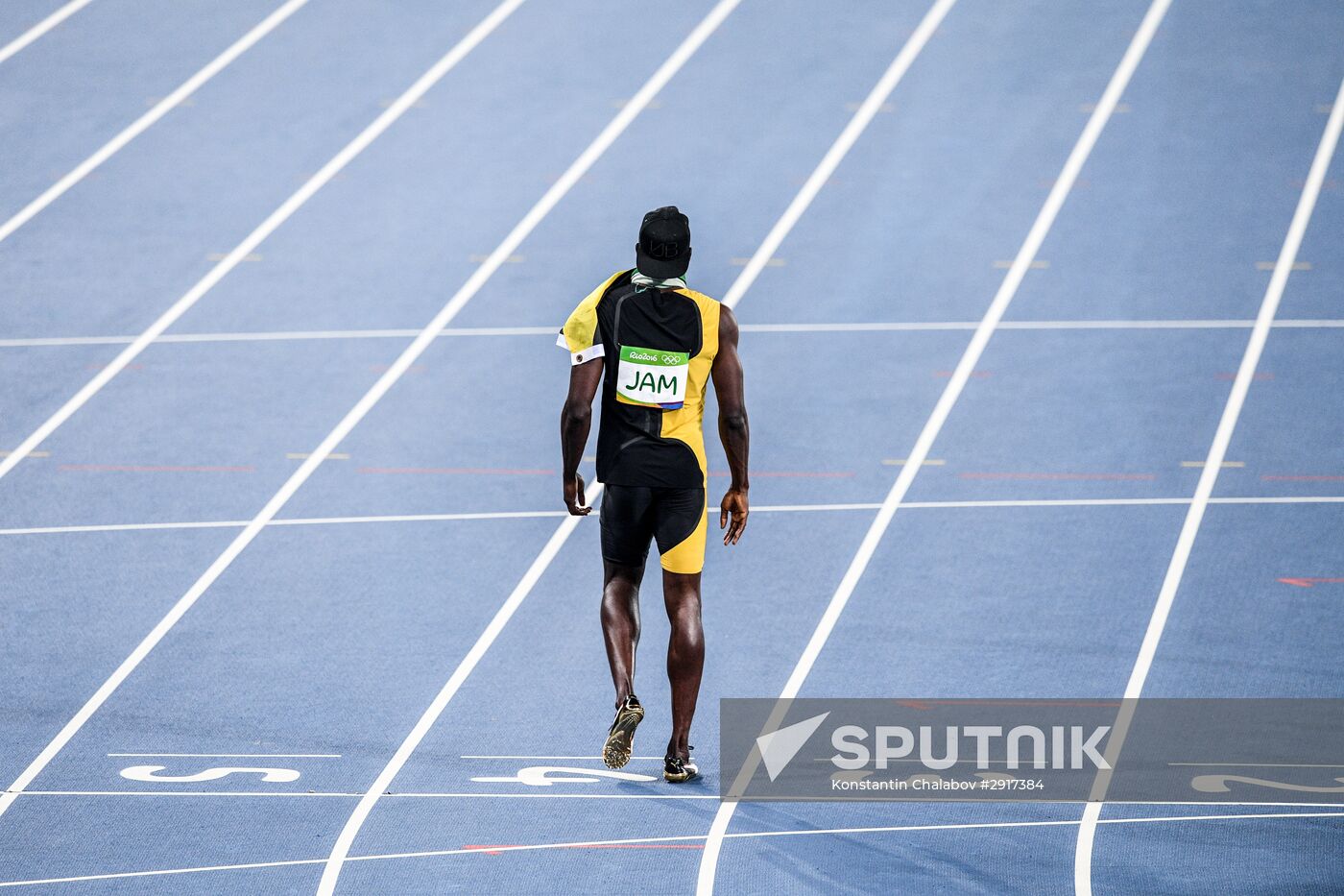 2016 Summer Olympics. Athletics. Men. 4×100m relay