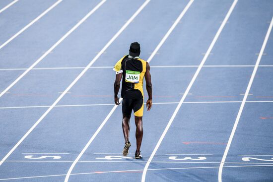 2016 Summer Olympics. Athletics. Men. 4×100m relay