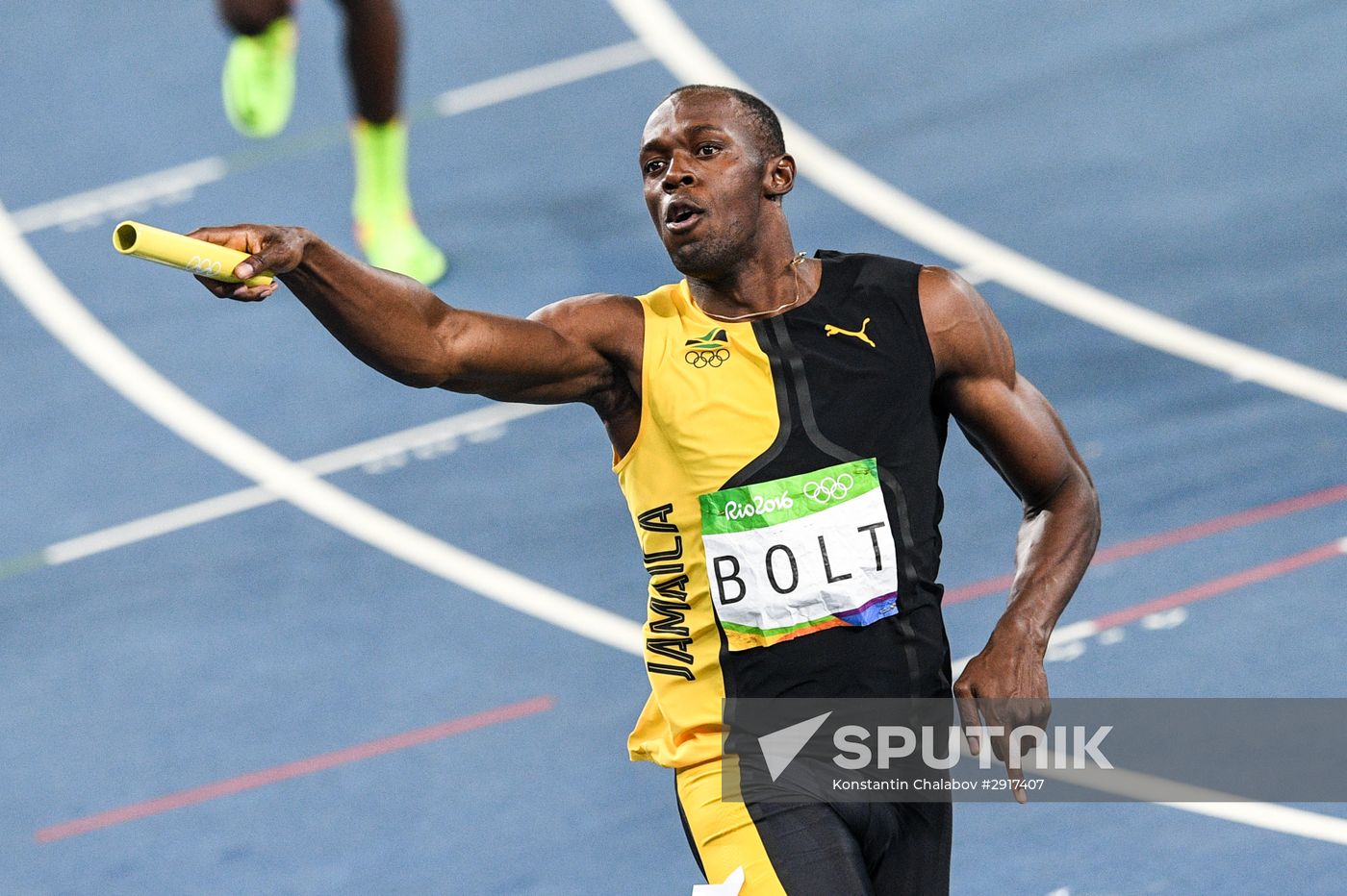 2016 Summer Olympics. Athletics. Men. 4×100m relay