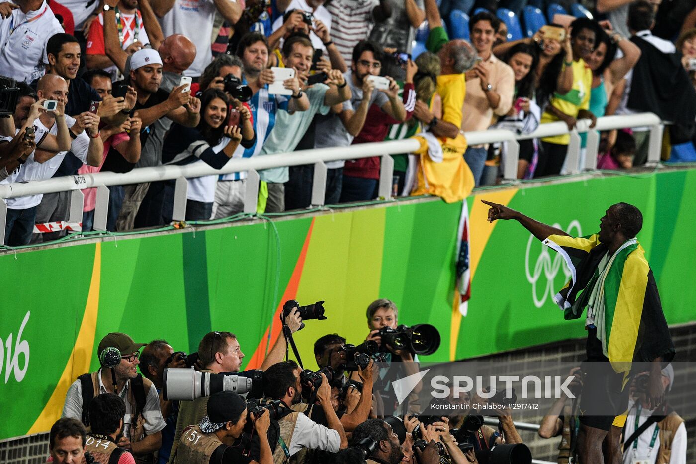 2016 Summer Olympics. Athletics. Men. 4×100m relay