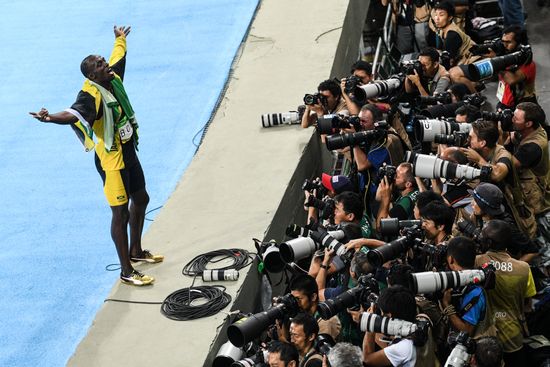 2016 Summer Olympics. Athletics. Men. 4×100m relay