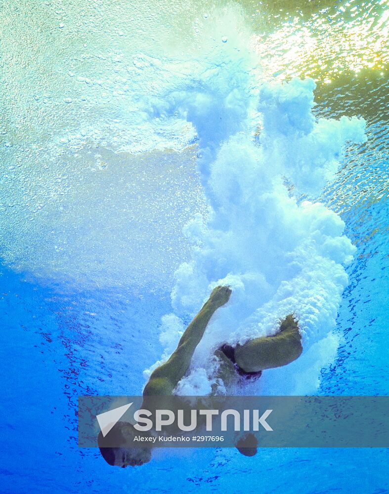 2016 Summer Olympics. Diving. Men. 10m platform