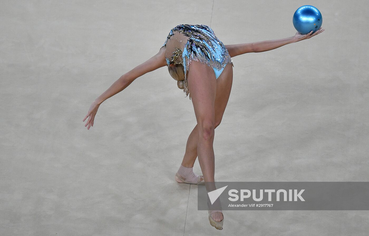 2016 Summer Olympics. Rhythmic Gymnastics. Individual competition