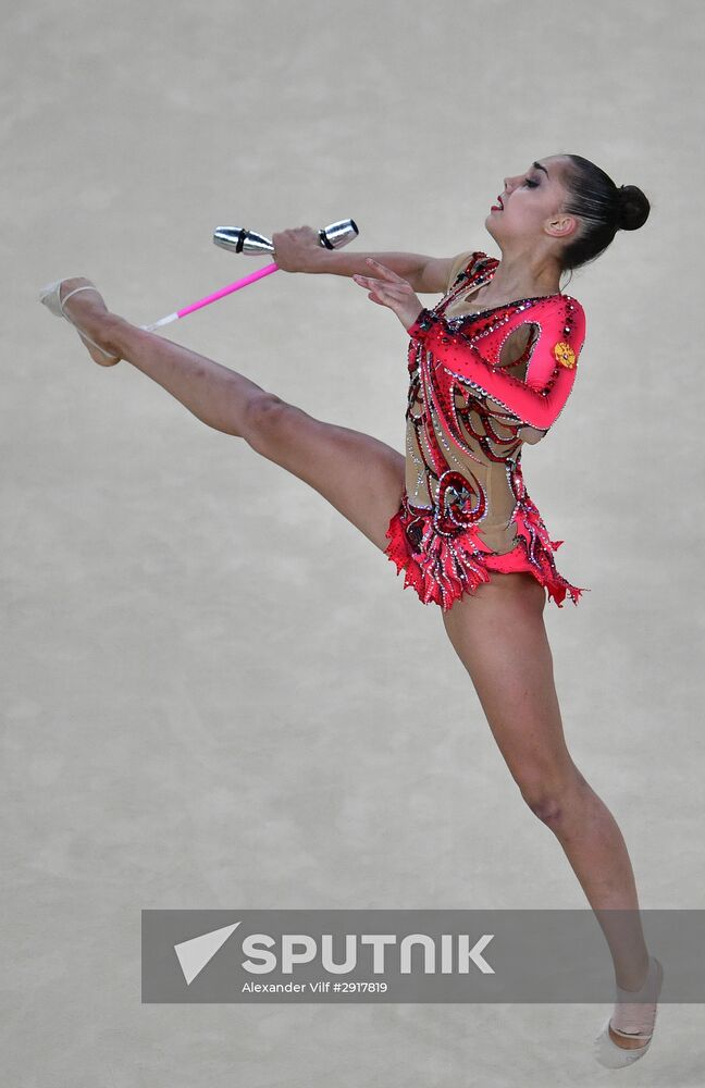 2016 Summer Olympics. Rhythmic Gymnastics. Individual competition