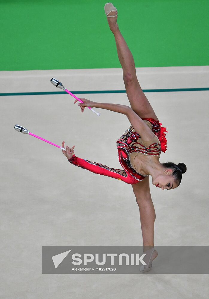 2016 Summer Olympics. Rhythmic Gymnastics. Individual competition