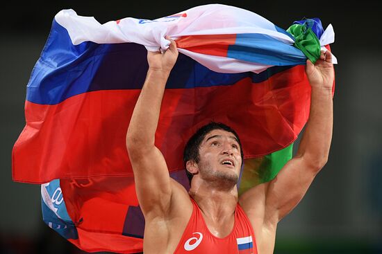 2016 Summer Olympics. Freestyle wrestling. Men. Day Two