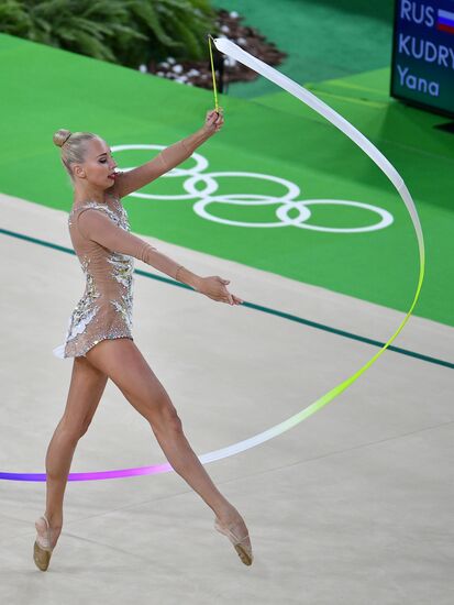 2016 Summer Olympics. Rhythmic Gymnastics. Individual all-around