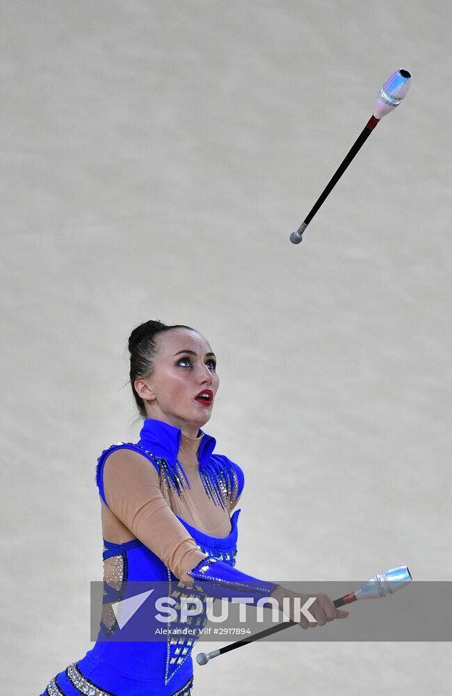 2016 Summer Olympics. Rhythmic Gymnastics. Individual all-around