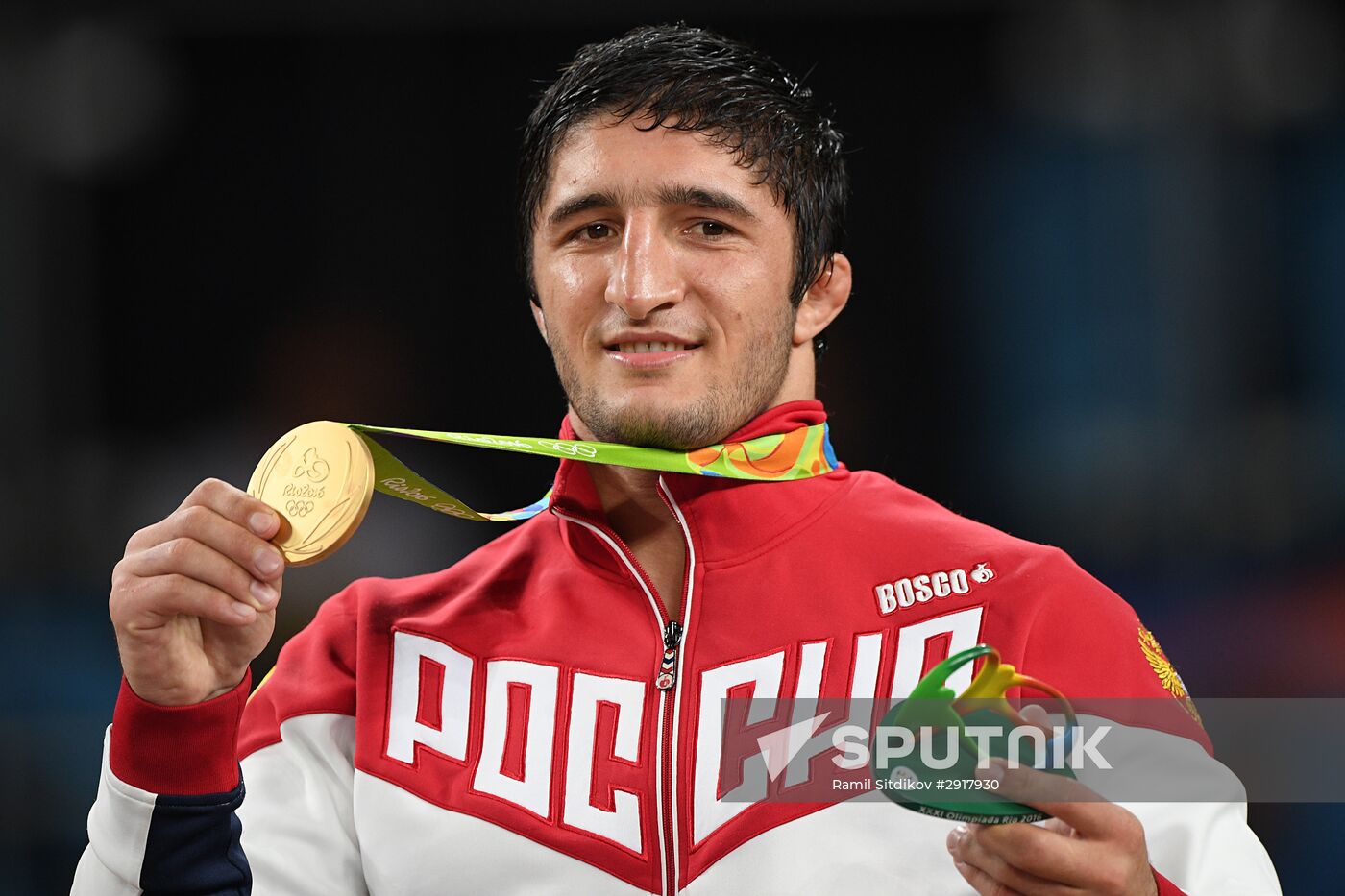 2016 Summer Olympics. Freestyle wrestling. Men. Day Two