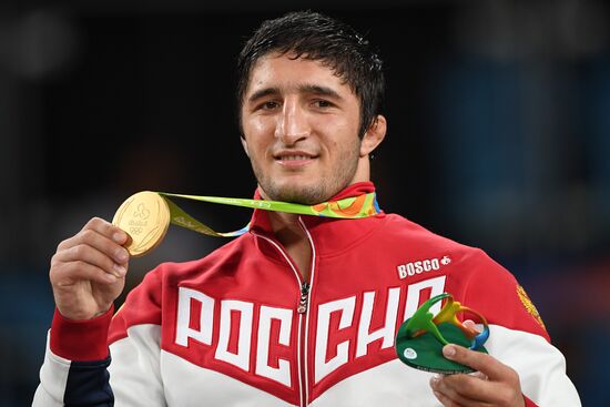 2016 Summer Olympics. Freestyle wrestling. Men. Day Two