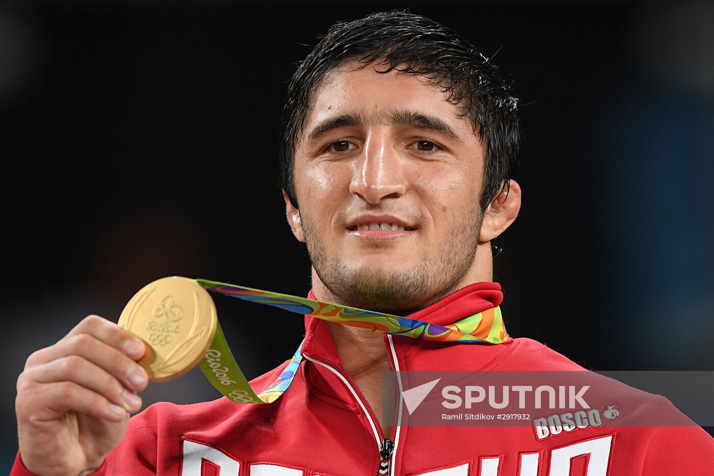 2016 Summer Olympics. Freestyle wrestling. Men. Day Two