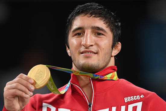 2016 Summer Olympics. Freestyle wrestling. Men. Day Two