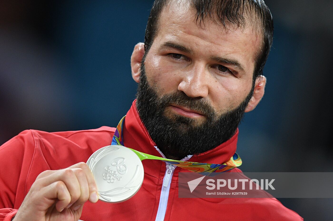 2016 Summer Olympics. Freestyle wrestling. Men. Day Two
