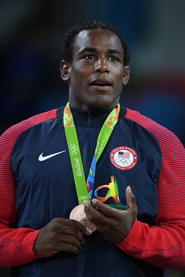 2016 Summer Olympics. Freestyle wrestling. Men. Day Two