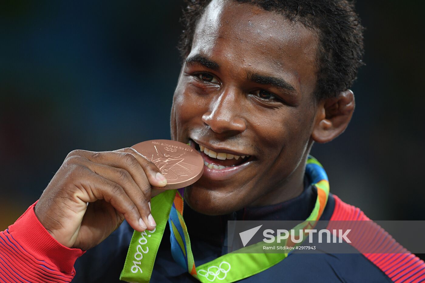 2016 Summer Olympics. Freestyle wrestling. Men. Day Two