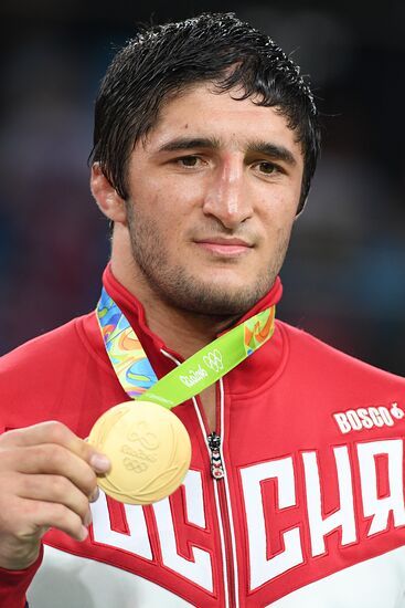 2016 Summer Olympics. Freestyle wrestling. Men. Day Two