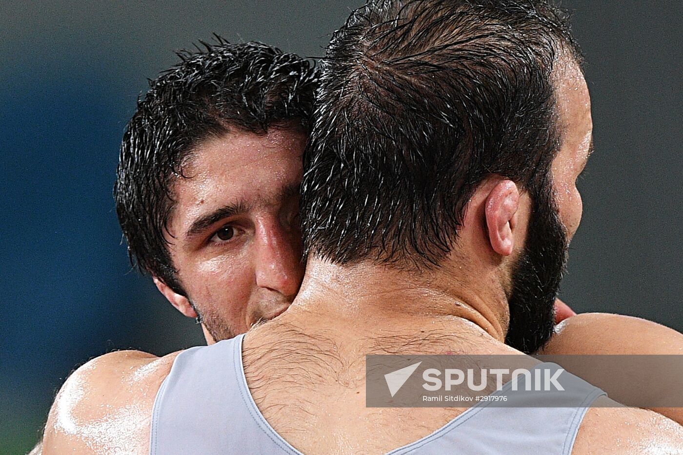 2016 Summer Olympics. Freestyle wrestling. Men. Day Two