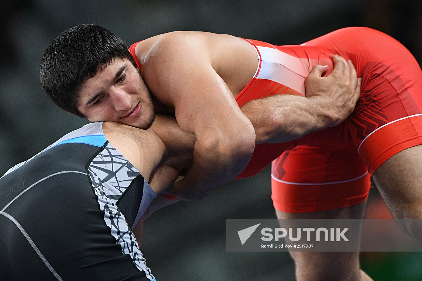 2016 Summer Olympics. Freestyle wrestling. Men. Day Two