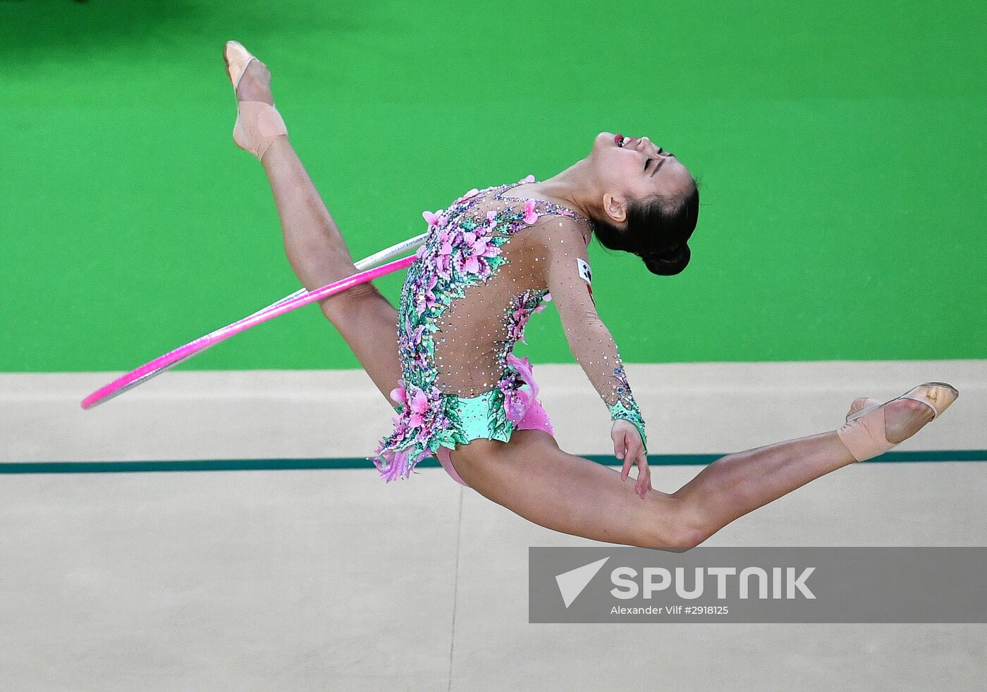 2016 Summer Olympics. Rhythmic Gymnastics. Individual competition