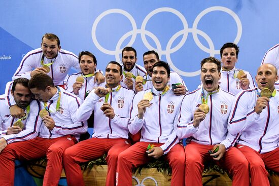 2016 Summer Olympics. Water polo. Men. Final