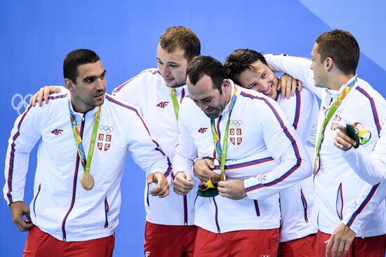 2016 Summer Olympics. Water polo. Men. Finals