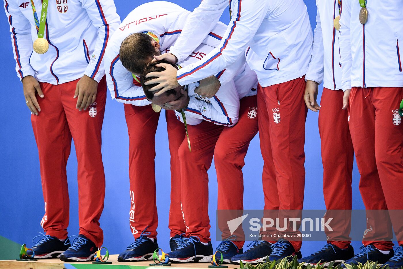 2016 Summer Olympics. Water polo. Men. Finals