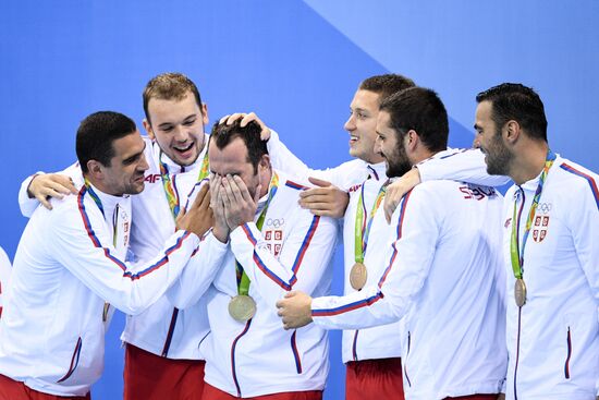2016 Summer Olympics. Water polo. Men. Finals