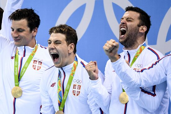 2016 Summer Olympics. Water polo. Men. Finals