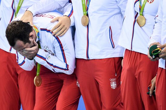 2016 Summer Olympics. Water polo. Men. Finals