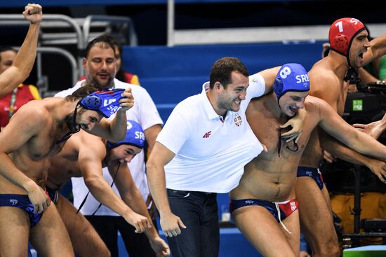 2016 Summer Olympics. Water polo. Men. Finals