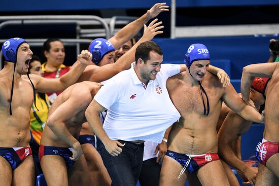 2016 Summer Olympics. Water polo. Men. Finals