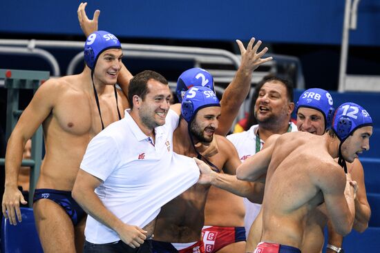 2016 Summer Olympics. Water polo. Men. Finals