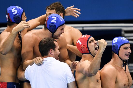 2016 Summer Olympics. Water polo. Men. Finals