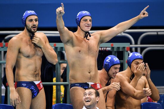 2016 Summer Olympics. Water polo. Men. Finals