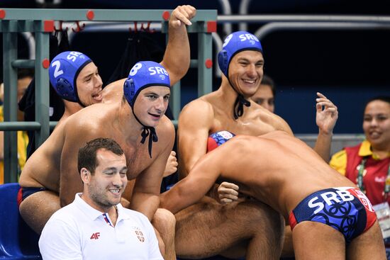 2016 Summer Olympics. Water polo. Men. Finals