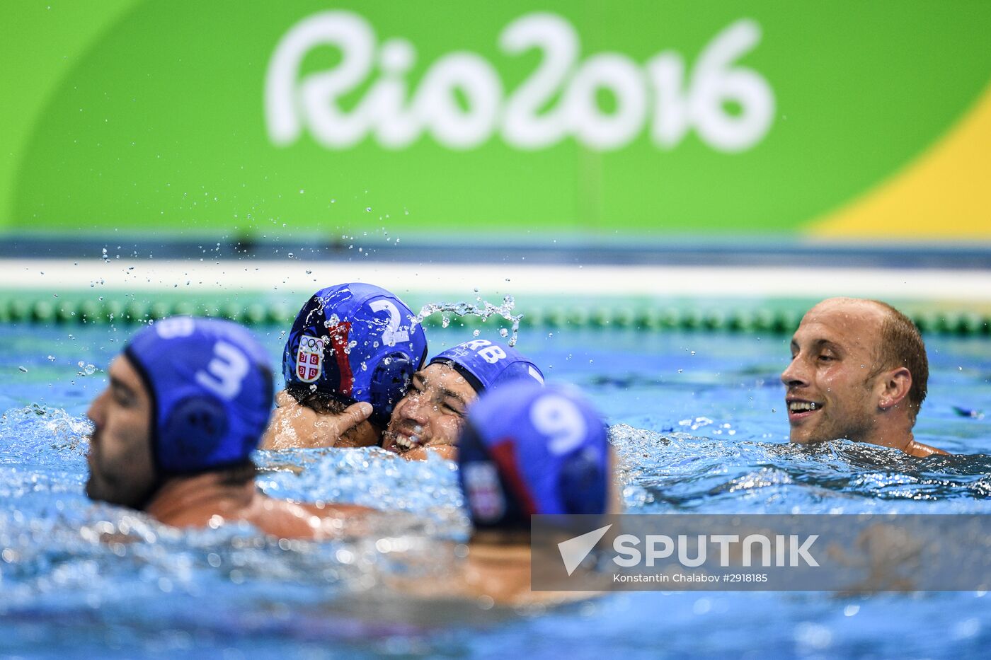 2016 Summer Olympics. Water polo. Men. Finals