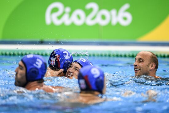 2016 Summer Olympics. Water polo. Men. Finals