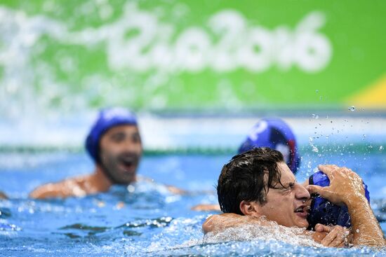 2016 Summer Olympics. Water polo. Men. Finals