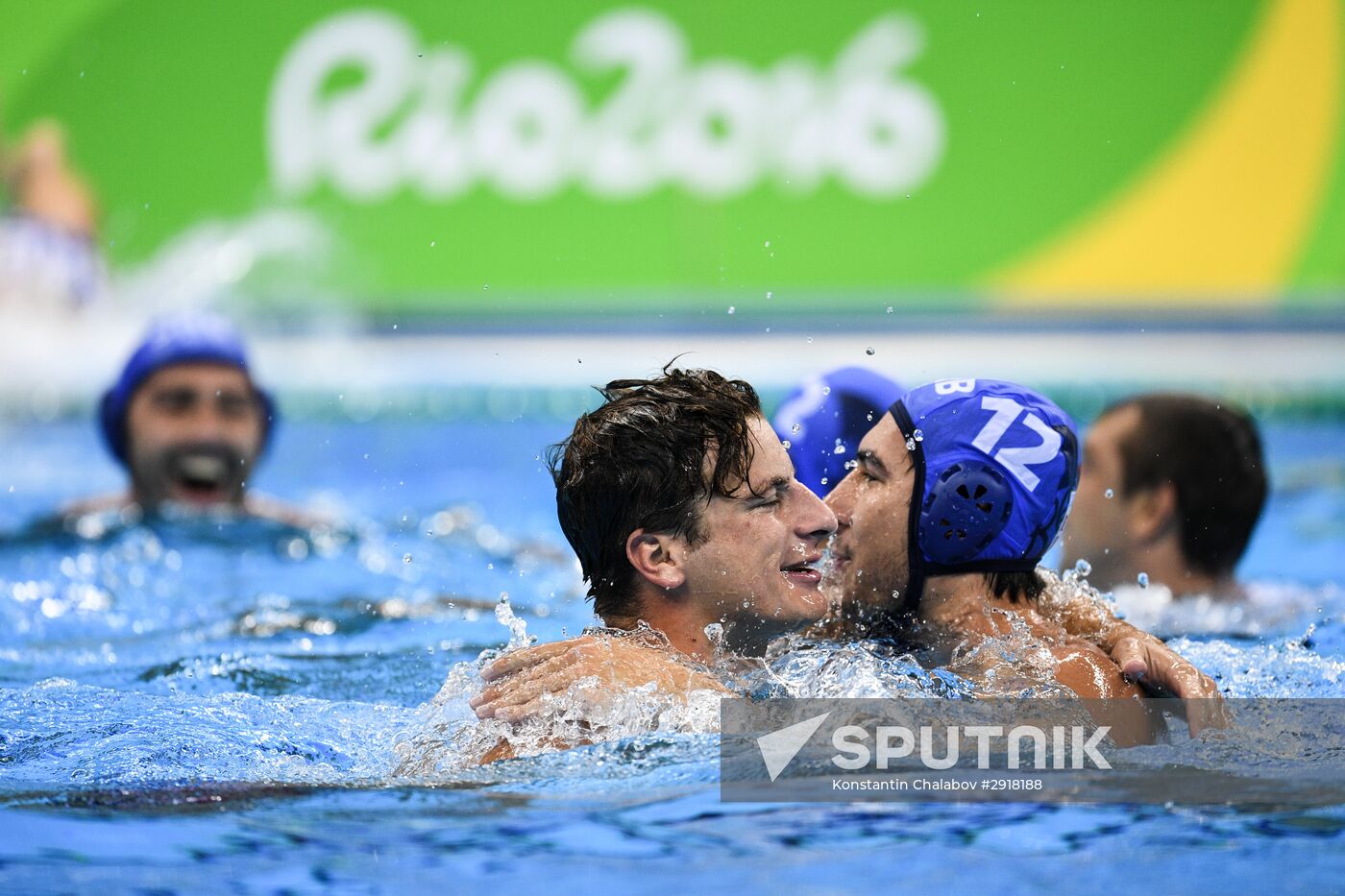 2016 Summer Olympics. Water polo. Men. Finals