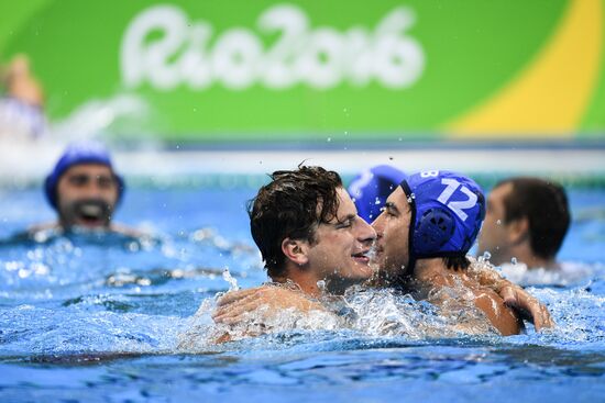 2016 Summer Olympics. Water polo. Men. Finals