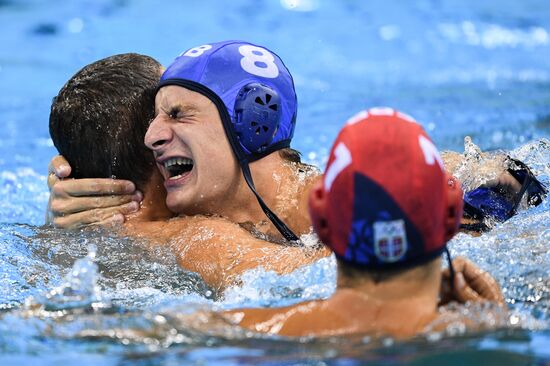 2016 Summer Olympics. Water polo. Men. Finals