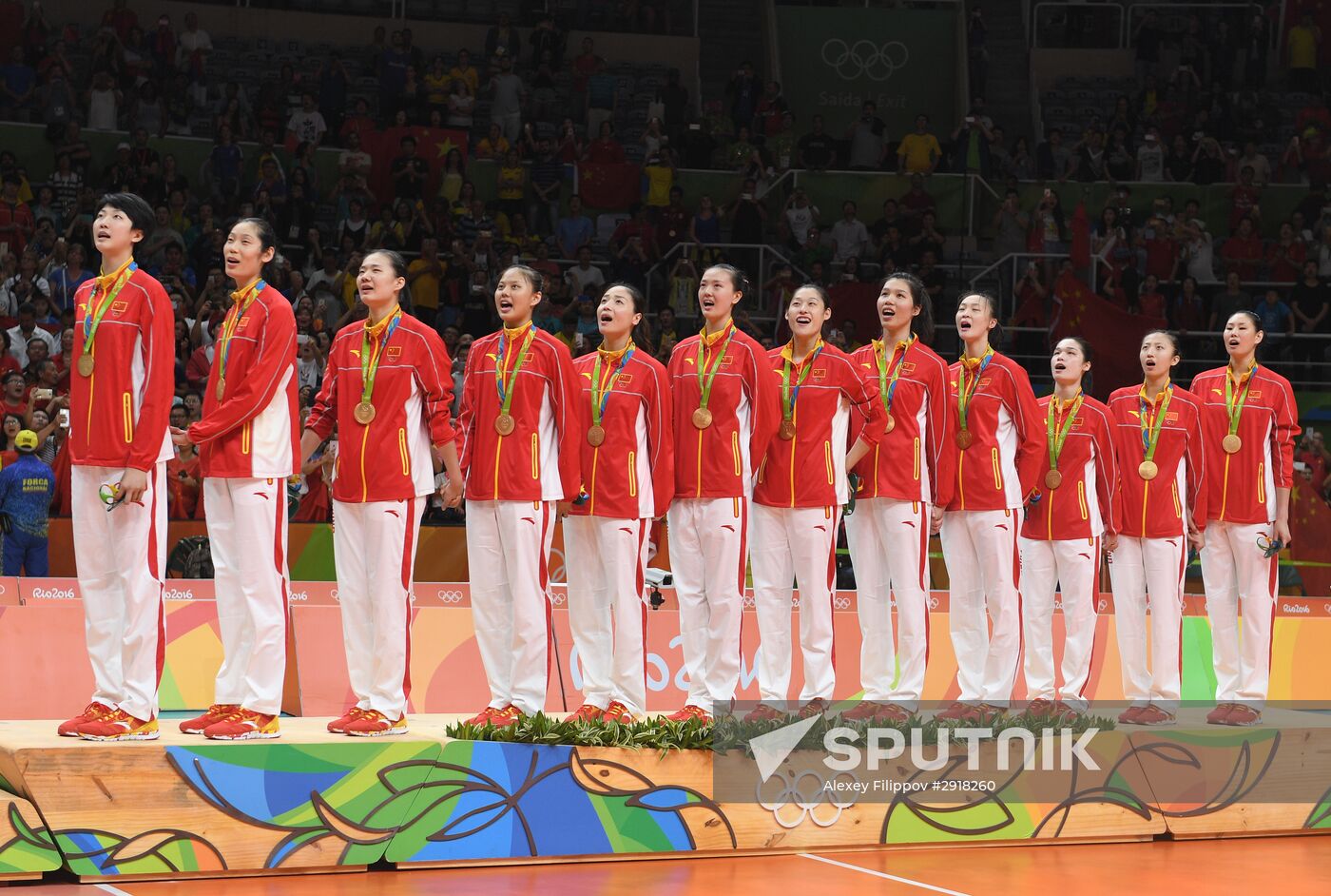 2016 Summer Olympics. Volleyball. Women's final