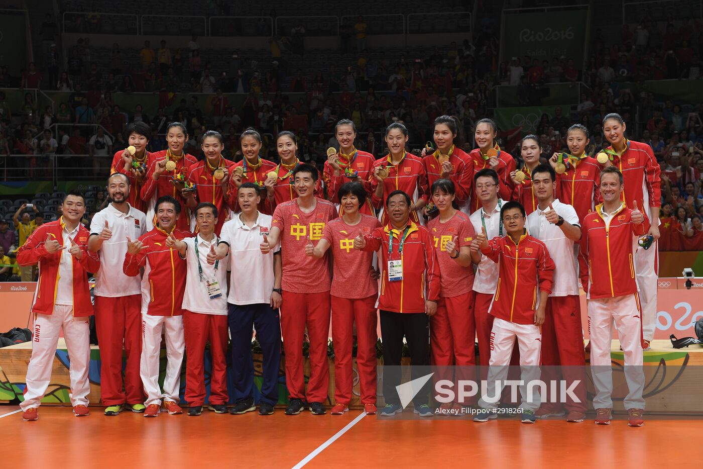 2016 Summer Olympics. Volleyball. Women's final