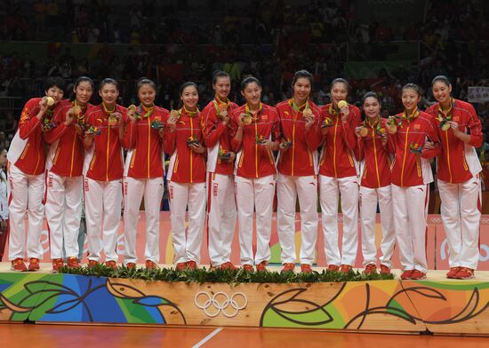 2016 Summer Olympics. Volleyball. Women's final