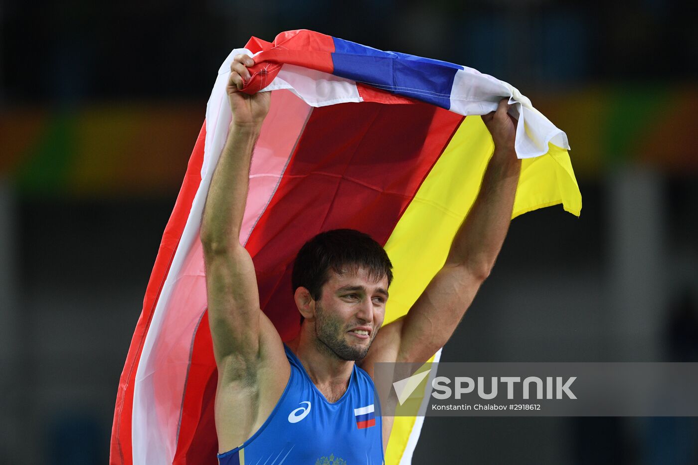 2016 Summer Olympics. Men's freestyle wrestling. Day Three